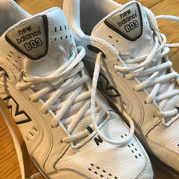 🛍️New Balance⚡️803 white leather sneakers Men’s US 11.5D - Picture 7 of 7